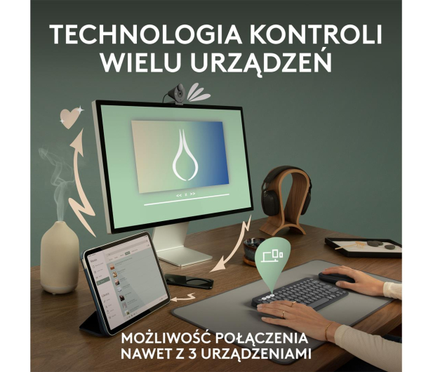 Logitech Pebble 2 Combo biały - 1172742 - zdjęcie 7